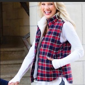 Skies Are Blue Sherpa Lined Vest